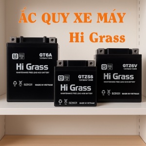 Ắc quy Hi Grass GTZ5S 12V4AH/10HR cho xe gắn máy